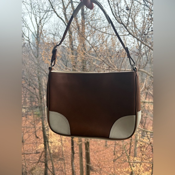 Vintage Coach Legacy Slim Shoulder Bag | 8148 | Metal Handtag | 2000 | GUC - Picture 3 of 12